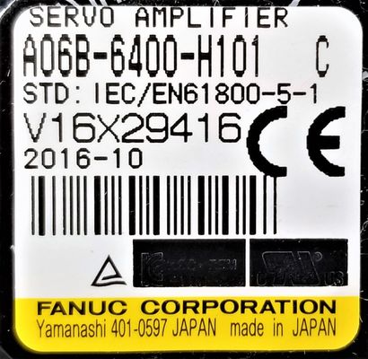 ОСЬ УСИЛИТЕЛЯ 6 СЕРВОПРИВОДА FANUC A06B-6400-H101 КОНТРОЛИРОВАТЬ РОБОТ R-30IB