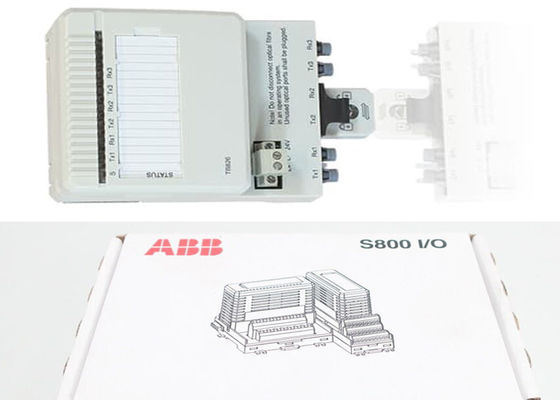 Конвертера средств массовой информации TB826 3BSE061637R1 блоки I/O S800 Modulebus оптически однорежимные