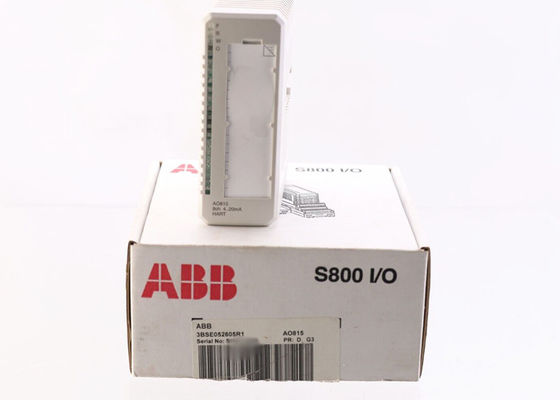 Модуль S800 4 Харта i o аналогового выхода 3BSE052605R1 AO815 к 20mA 8ch