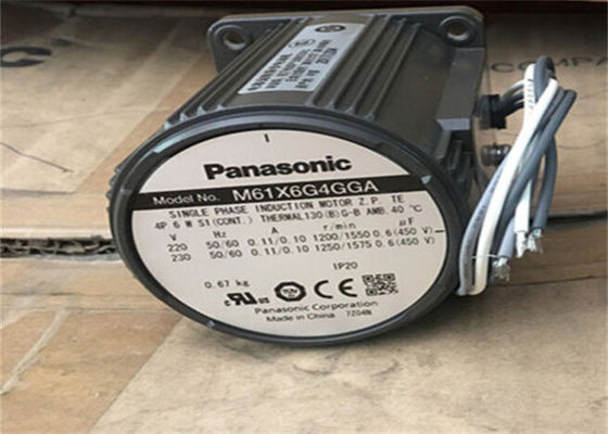 ТИП ВАЛ 60MM LEADWIRE МОТОРА ИНДУКЦИИ ПЕРЕМЕННОЙ СКОРОСТИ Panasonic M61X6GV4GGA ШЕСТЕРНИ КВ. РАЗМЕР 6WATT
