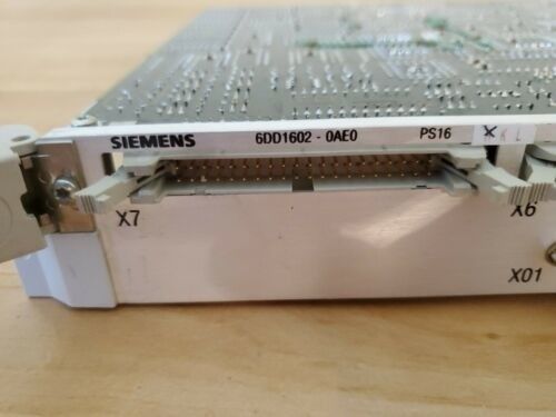 PLC Simatic PS16 модуля процессора 6DD1602-0AE0 Сименс Simadyn d 12 МЕСЯЦА ГАРАНТИИ