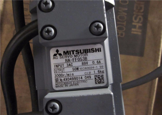 ОРИГИНАЛ мотора сервопривода HA-FF053B AC Мицубиси 50W промышленный 3000r/Min НОВЫЙ