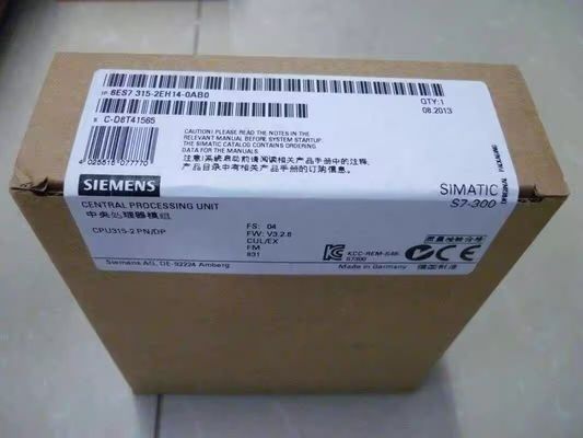 Интерфейс MPI/DP Сименс 6ES7315-2EH14-0AB0 1-ого 12 Mbit/s, 2-ые локальные сети PROFINET интерфейса