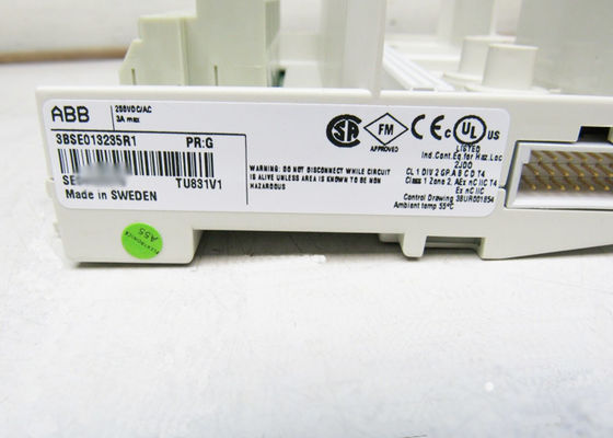 3BSE013235R1 TU831V1 расширило модуль I/O терминалов S800 сигнала MTU 250V