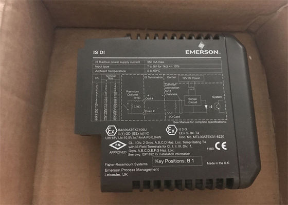 Модуль KJ3101X1-BA1 12P1865X032 KJ3102X1-BB1 электропитания DeltaV резервный