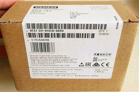 ВВОД АНАЛОГА SM 1231 МОДУЛЯ ЛОГИКИ SIMATIC СИМЕНС 6ES7231-4HD32-0XB0 S7-1200