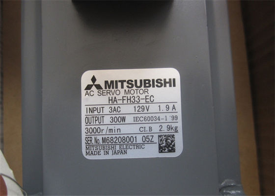 Mitsubishi 300W HA-FH33-EC Промышленный сервомотор переменного тока HAFH33EC 129V 1.9A Новый