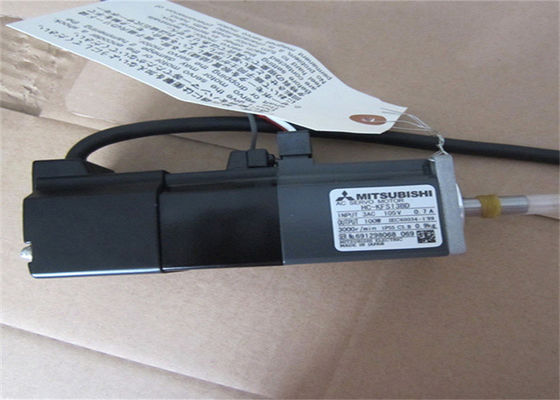 Мотор сервопривода HC-KFS13BL-S16 AC Мицубиси 100W промышленный 3AC 105V 0.7A