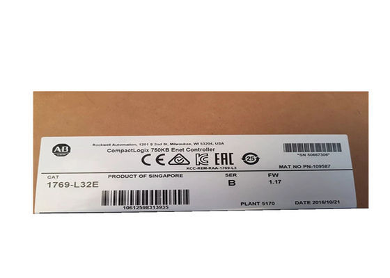 Модуль регулятора АЛЕН БРЭДЛИ 1769-L32E CompactLogix 750KB Enet