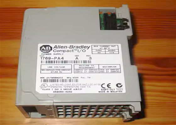 Электропитание I/O CompactLogix модуля электропитания 1769-PA4 Ален-Брэдли резервное