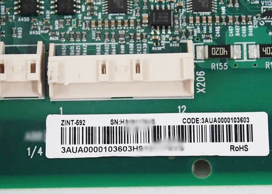 ДОСКА 3AUA0000103603 ИНТЕРФЕЙСА ZINT-592 MC УПРАВЛЯЕТ ЧАСТЯМИ 3AUA0000128978