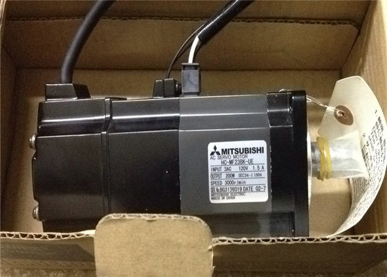 МОТОР СЕРВОПРИВОДА 200W AC серии HC-MF23BK-UE Mitsubishi Electric HC-MF 120V 1.5A НОВЫЙ