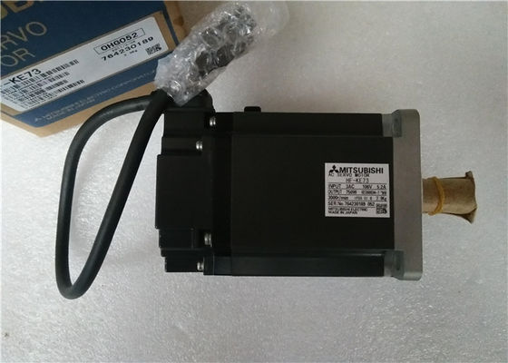 Мотор сервопривода HF-KE73 AC Мицубиси 750W промышленный трехфазный НОВЫЙ в запасе