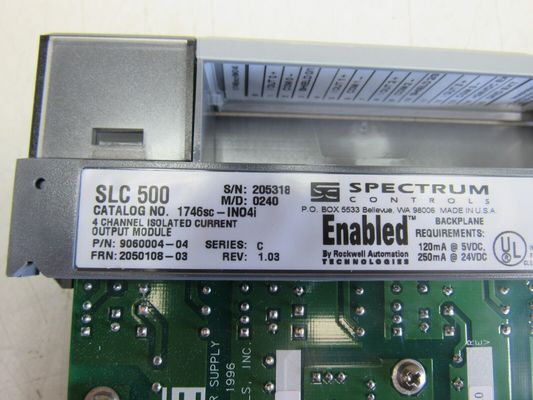 1746sc-INO4I градус цельсии модуля 0 до 60 аналогового выхода мам спектра Controls21