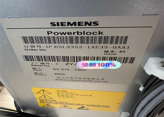 Модуль 510-750VDC PLC инвертора частоты 6SL3352-1AE35-0AA1 Сименс переменный