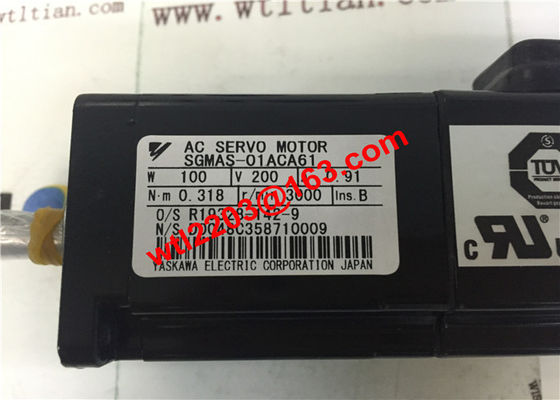 Мотор сервопривода SGMAS-01ACA61 AC Yaskawa промышленный 100W 200V СОВЕРШЕННО НОВЫЙ
