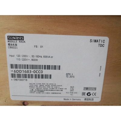 Выдвижная ячейка вентилятора ВХОДНОГО СИГНАЛА DC модуля силы 5V/25A PLC СИМЕНС 6DD1683-0CC0 24V для шкафа