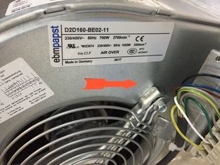 RF3D-146/180 K506 DSF-2326 Центробежный охлаждающий вентилятор EBMPAPST Для АББ ACS800 Инвертор