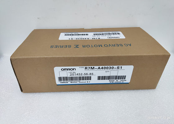 Мотор сервопривода R7M-A40030-S1 Omron Корпорации 400W промышленный 200V 2.6A 1.27HP 3000RPM