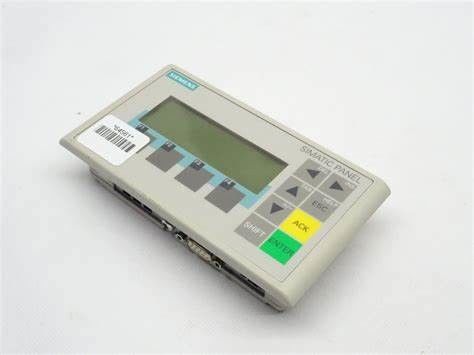 6AV6641-0AA11-0AX0 SIEMENS SIMATIC Операторная панель OP 73 3 LC Дисплейная графика Способность