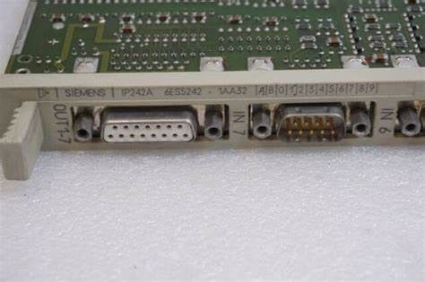Модуль 6ES5242-1AA32 СИМЕНС SIMATIC S5, IP 242A встречный для обнаружения и препроцессирование