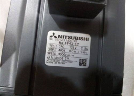 Мотор сервопривода HA-FF43-EC AC Мицубиси MELSERVO 400W 126V 2.5A 3000r/min