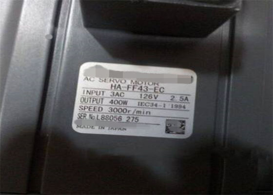 Мотор сервопривода HA-FF43-EC AC Мицубиси MELSERVO 400W 126V 2.5A 3000r/min