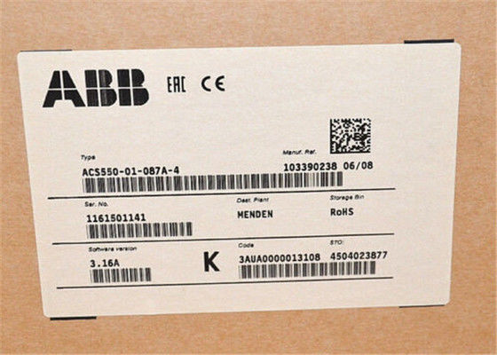 ABB ACS550 ACS550-01-087A-4 PN 45KW I2N 87 переменный инвертор частоты
