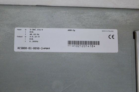ABB ACS800-01-0025-3 22 кВт 44 А Преобразователь частоты 26 кг + 24 В постоянное питание