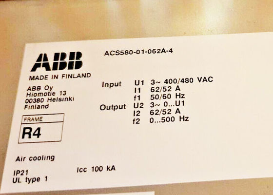 ACS580-01-062A-4 Abb частотный преобразователь 3AUA0000080498 Настенный приводной привод
