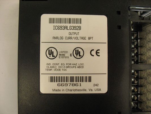 IC693ALG392 GE Fanuc Восемь односторонних выходных каналов, обеспечивающих модуль от 0 до +10 вольт