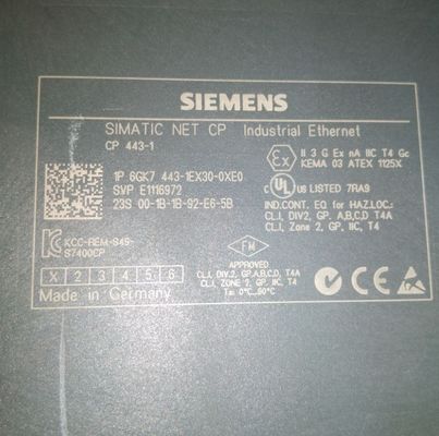 Siemens 6GK7443-1GK30-0XE0 Открытая связь (отправка/прием) S7 маршрутизация Список контроля доступа IP