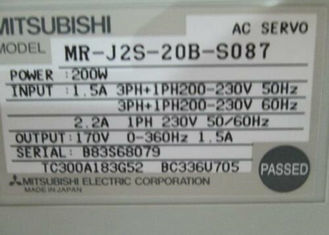 MR-J2S-20B-S087 Mitsubishi Industrial 200 Вт сервопривод AC Усилитель 170 В 360 Гц 1,5 А