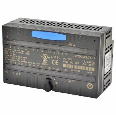 GE IC200MDL730 24 VDC Положительная логика 2.0A на точку w/ESCP, 8 точек защиты от короткого замыкания