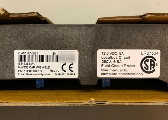 EMERSON DELTAV KJ4001X1-BE1 VE4050S2K1C0 12P0818X 8-широкий носитель с/щит Новый на складе