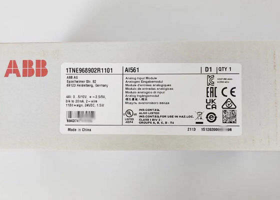 AI561 1TNE968902R1101 Аналоговый входный модуль AC500-ECo PLC I/O модуль