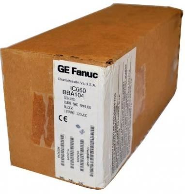 GE IC660BBR101 Напряжение 115 VAC Выходная схема групповой изоляции 1500 VAC