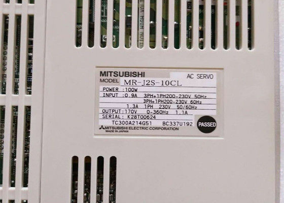 MITSUBISHI SERVO DRIVER MR-J2S-10CL1 Усилитель промышленного тока 100 Вт 0,9 А 200-230 Вт 50 Гц