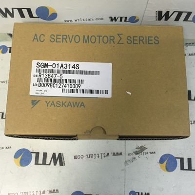 Yaskawa AC промышленный сервомотор, высокомощный сервомотор SGM-01A314S 100W 200V