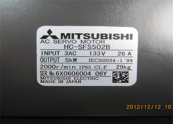 MITSUBISHI Melservo Промышленный сервомотор HC-SFS502B серии HC-SFS502B-S2 5 кВт