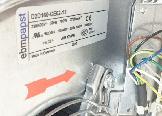 68281334 D2D160-CE02-12 AC Центробежный вентилятор D2D160-BE02-12 Вентиляторный блок ALCL-2X-X