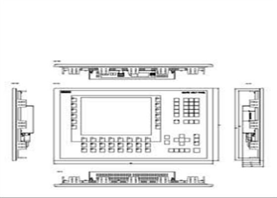 6AV6 643-0DD01-1AX1 SIEMENS SIMATIC MP 277 10 Ключевая многопанельная панель