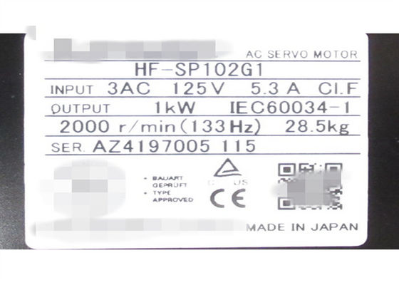 MITSUBISHI Промышленный компактный сервомоторный агрегат HF-SP102G1 (1/6) Переключатель CNVM-6120-6
