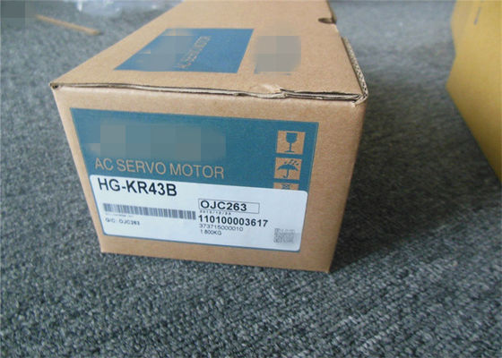Новый оригинальный Mitsubishi HG-KR43B HG-KR43 AC сервомотор J4 серии 400W тормоз