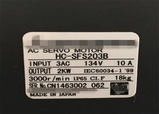 MITSUBISHI Melservo HC-SFS серия Средний инерционный двигатель HC-SFS203B из Японии