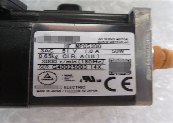 Электрический 3-фазный сервомотор, высокомощный сервомотор MITSUBISHI HF-MP053BD 50 Ватт