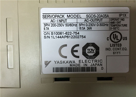 Yaskawa SGDS-20A05A Программируемый продукт логического управления SERVO DRIVE 200V