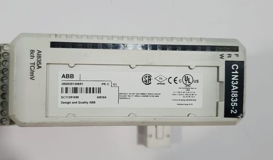 ABB AI835A 3BSE051306R1 Цифровой ИО-модуль для измерений термопары/мВ