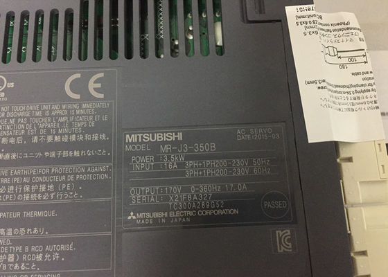 Усилитель сервопривода AC серии промышленного привода MR-J3-350B MR-J3 Mitsubishi Electric 3.5KW НОВЫЙ