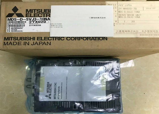 Привод AC 3 участков водителя MDS-D-SVJ3-10NA мотора сервопривода Мицубиси MELDAS 1.0KW промышленный